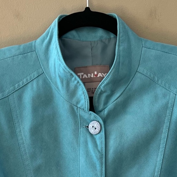 TanJay Turquoise Blazer - Picture 3 of 14